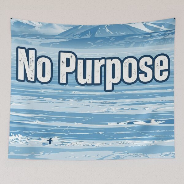 Item preview, Nihilist Penguin Existential No Purpose designed and sold by Flying Doggo.
