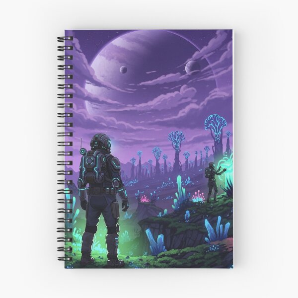 Item preview, Explorers on an alien planet designed and sold by Losancestros.