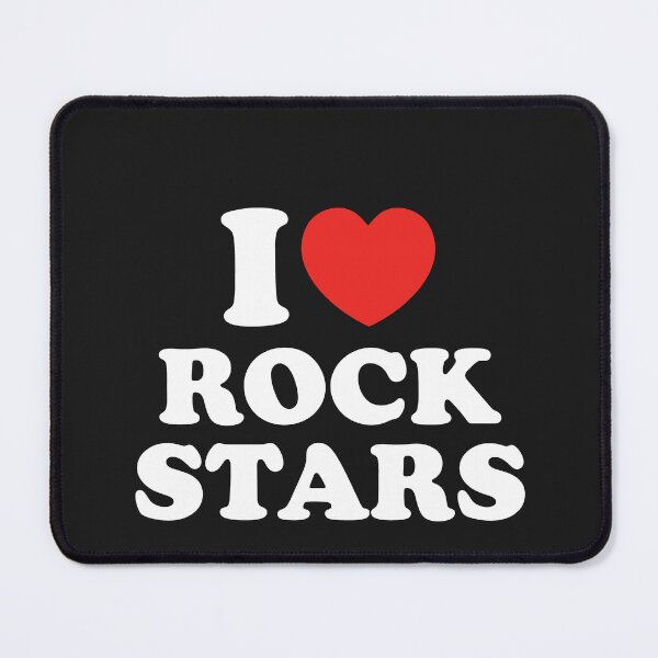 Item preview, I Love Rock Stars designed and sold by shitpostee.