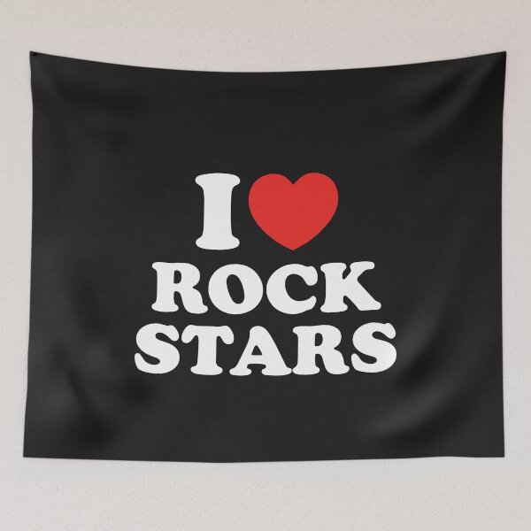 Item preview, I Love Rock Stars designed and sold by shitpostee.