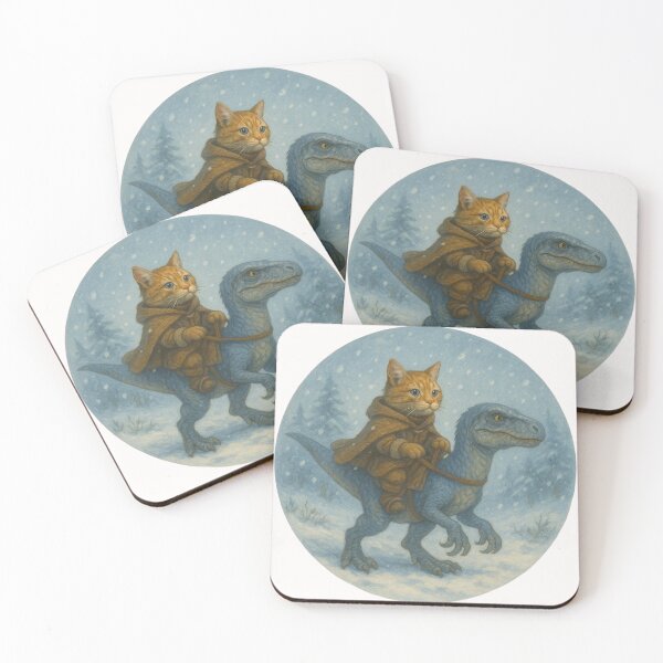 Item preview, Cat Riding A Raptor Design designed and sold by Planetporridge.