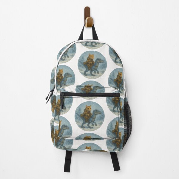 Item preview, Cat Riding A Raptor Design designed and sold by Planetporridge.