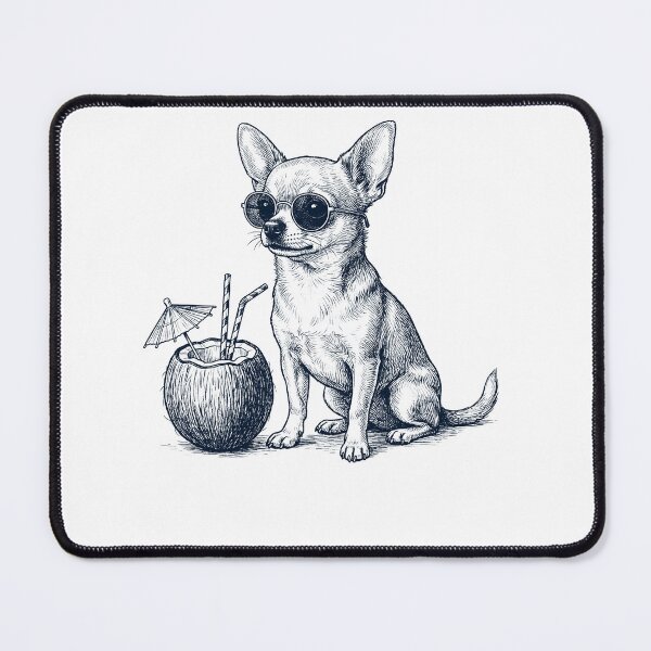 Item preview, Chihuahua Vacation Dog Lover Gift designed and sold by DoodleTortle.