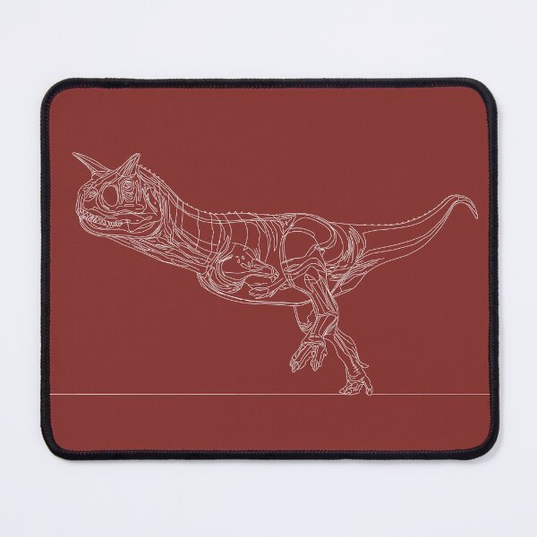 Item preview, Carnotaurus Line Art - Minimalist Dinosaur Illustration designed and sold by 1LineMS.