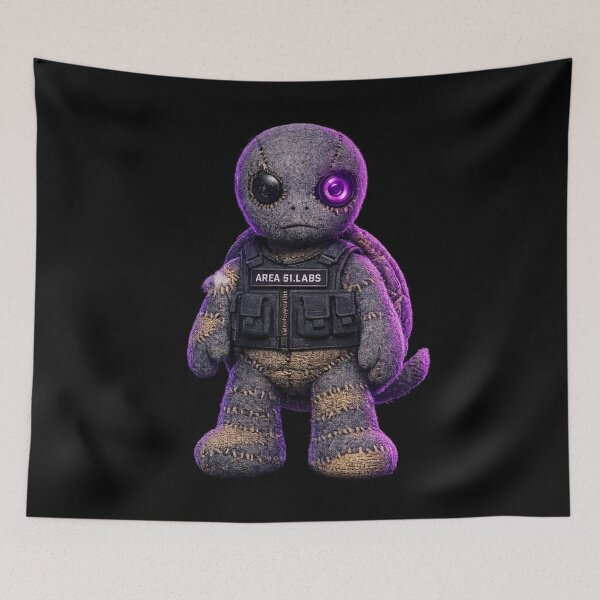 Item preview, Area 51 Labs: TACTICAL PLUSH - Tortoise Edition (Classified Specimen) designed and sold by AREA51.LABS.