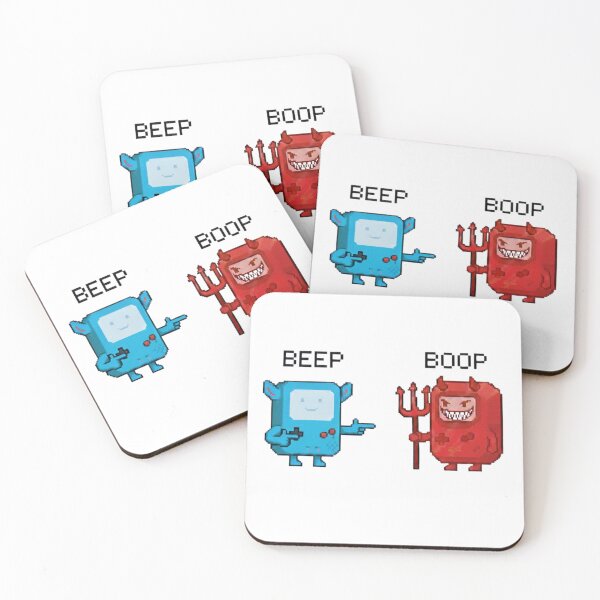 Item preview, BEEP & BOOP — Pixel Twins designed and sold by TinyJoy Studio.