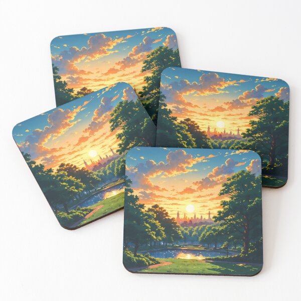 Item preview, Serene Afternoons at Vondelpark - 90s Vintage Anime Aesthetic designed and sold by JacksoonLester.