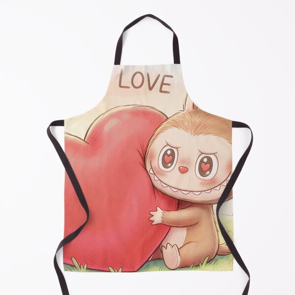 Item preview, Labubu love heart Valentine's day designed and sold by Planet Utoppia.