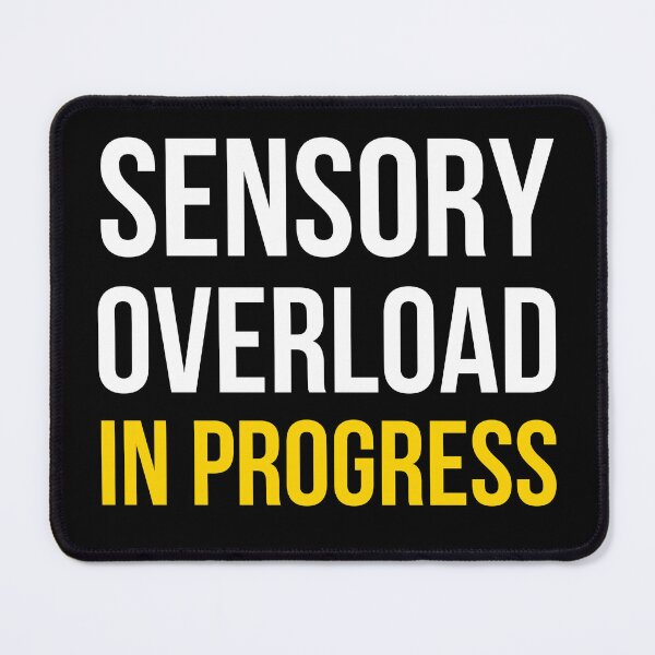 Item preview, Sensory Overload in Progress – Overstimulated Introvert Shirt designed and sold by MORIANZPOD.