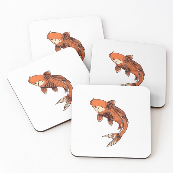 Item preview, Copy of Cute Red & Gold koi fish  designed and sold by SOUFIANE1991.
