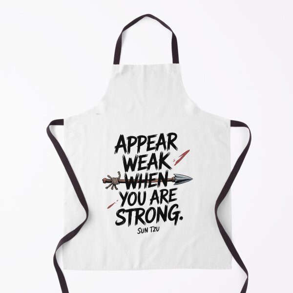 Item preview, Appear Weak When You Are Strong - Sun Tzu Spear Quote designed and sold by Enea Kelo.