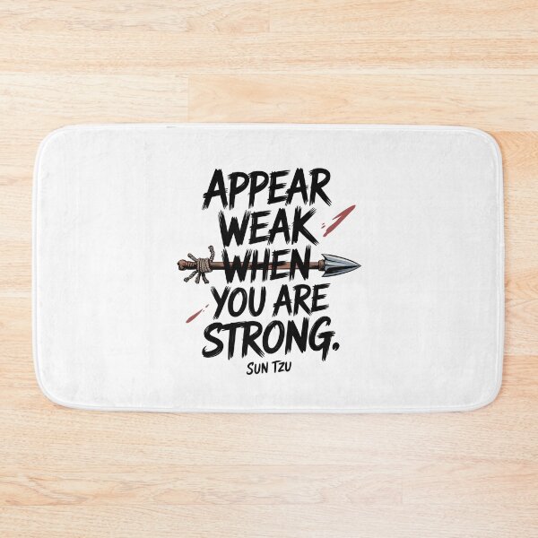 Item preview, Appear Weak When You Are Strong - Sun Tzu Spear Quote designed and sold by Enea Kelo.