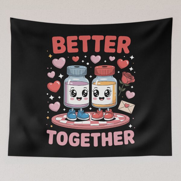Item preview, Valentine Better Together Nurse Pink Bow RN PCT CNA Nurse designed and sold by SyncSusscess.