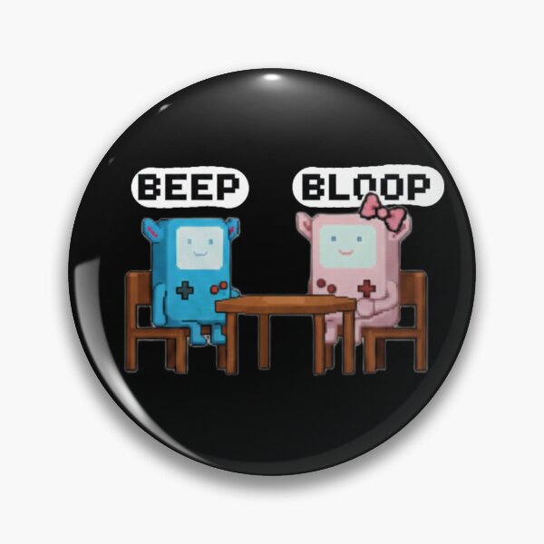 Item preview, BEEP and BLOOP - Pixel Siblings Bonding designed and sold by TinyJoy Studio.