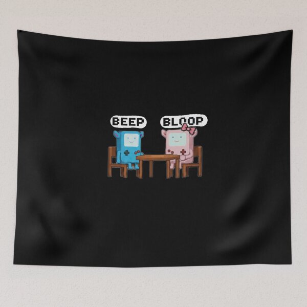 Item preview, BEEP and BLOOP - Pixel Siblings Bonding designed and sold by TinyJoy Studio.