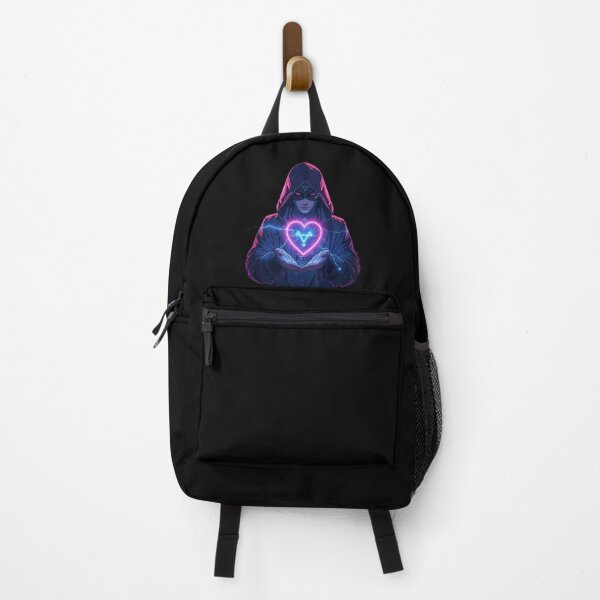 Item preview, Neon Cyberpunk Heart Hacker Art designed and sold by AurBynx .