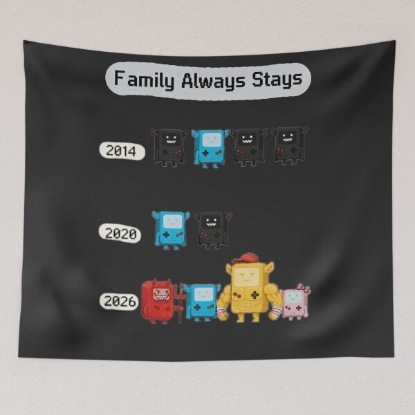 Item preview, Beep Family – Family Always Stays designed and sold by TinyJoy Studio.