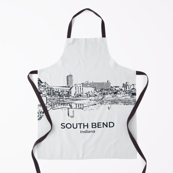 Item preview, South Bend - Indiana designed and sold by Lakeric Cityscapes.