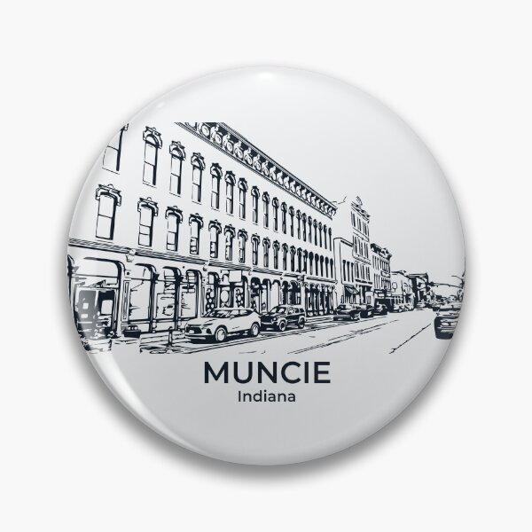 Item preview, Muncie - Indiana designed and sold by Lakeric Cityscapes.