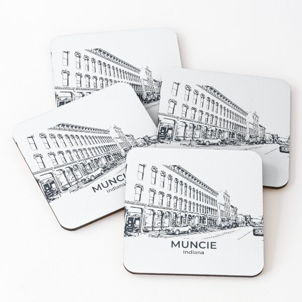 Item preview, Muncie - Indiana designed and sold by Lakeric Cityscapes.