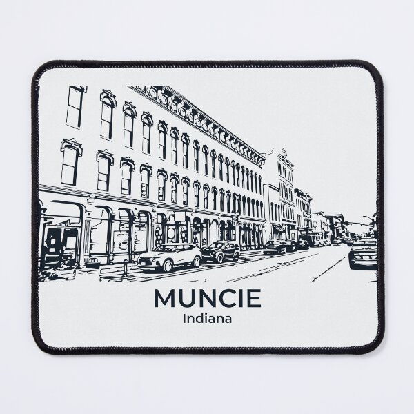 Item preview, Muncie - Indiana designed and sold by Lakeric Cityscapes.