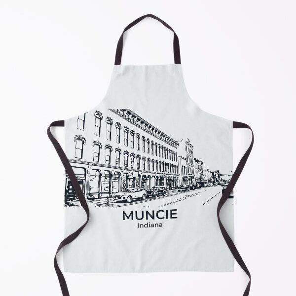 Item preview, Muncie - Indiana designed and sold by Lakeric Cityscapes.