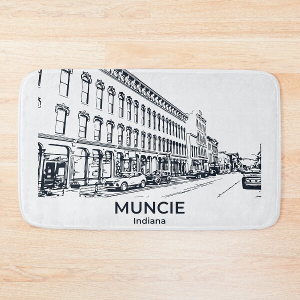 Item preview, Muncie - Indiana designed and sold by Lakeric Cityscapes.
