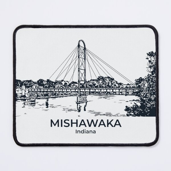 Item preview, Mishawaka - Indiana designed and sold by Lakeric Cityscapes.