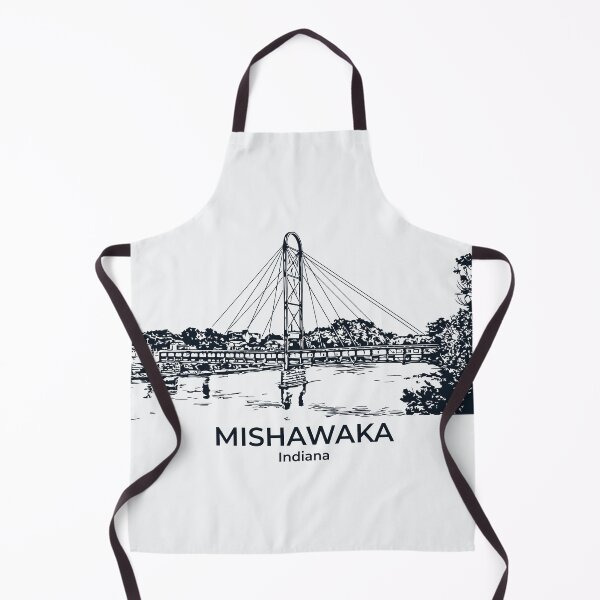 Item preview, Mishawaka - Indiana designed and sold by Lakeric Cityscapes.