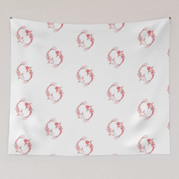 Item preview, Cute Pink koi fish  designed and sold by SOUFIANE1991.