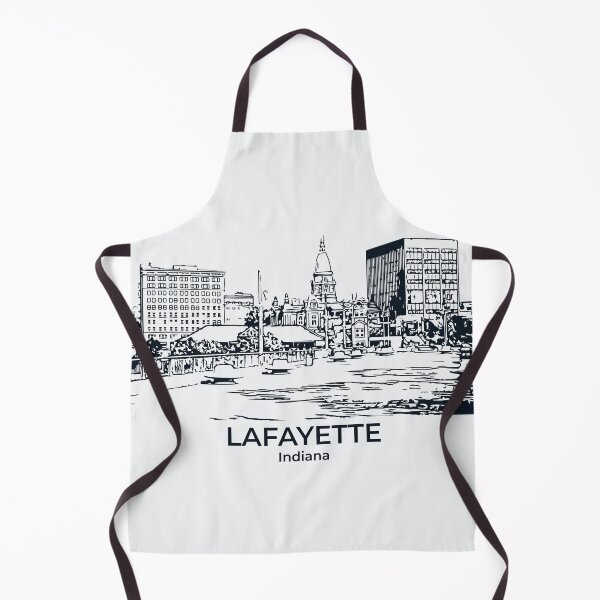 Item preview, Lafayette - Indiana designed and sold by Lakeric Cityscapes.