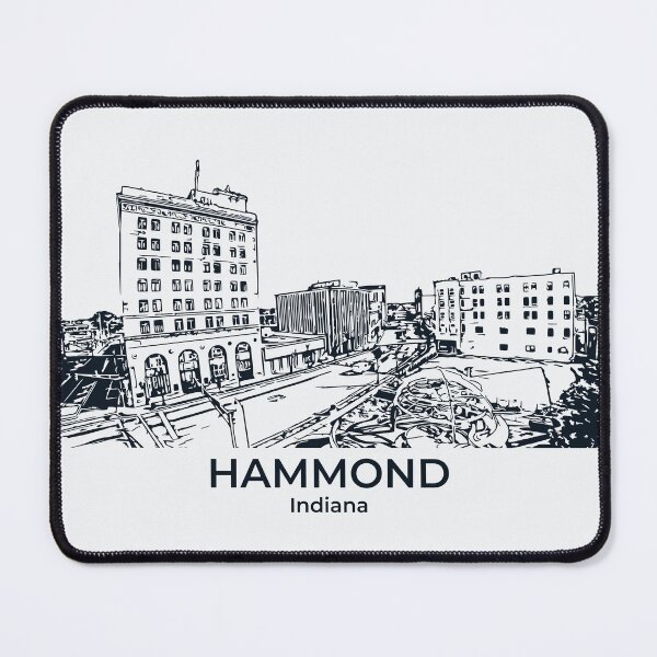 Item preview, Hammond - Indiana designed and sold by Lakeric Cityscapes.