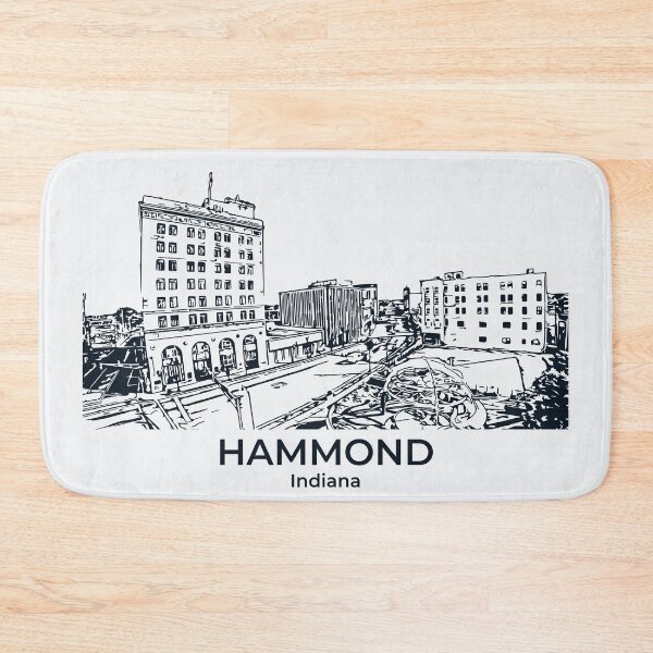 Item preview, Hammond - Indiana designed and sold by Lakeric Cityscapes.