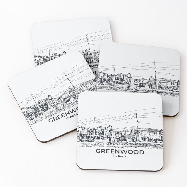 Item preview, Greenwood - Indiana designed and sold by Lakeric Cityscapes.