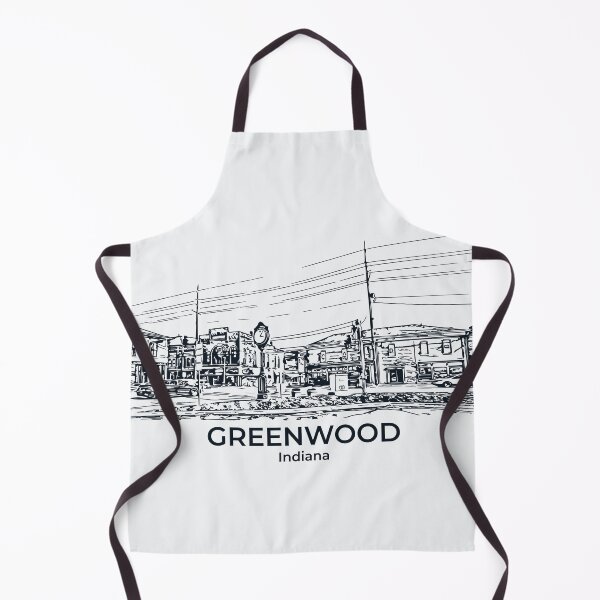 Item preview, Greenwood - Indiana designed and sold by Lakeric Cityscapes.