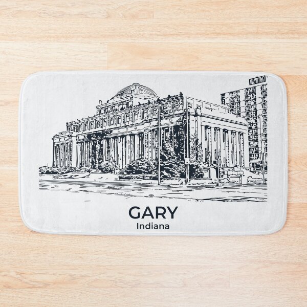 Item preview, Gary - Indiana designed and sold by Lakeric Cityscapes.