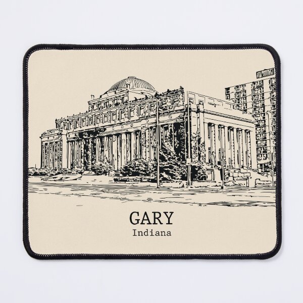 Item preview, Gary - Indiana designed and sold by Lakeric Cityscapes.