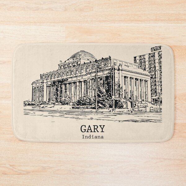 Item preview, Gary - Indiana designed and sold by Lakeric Cityscapes.