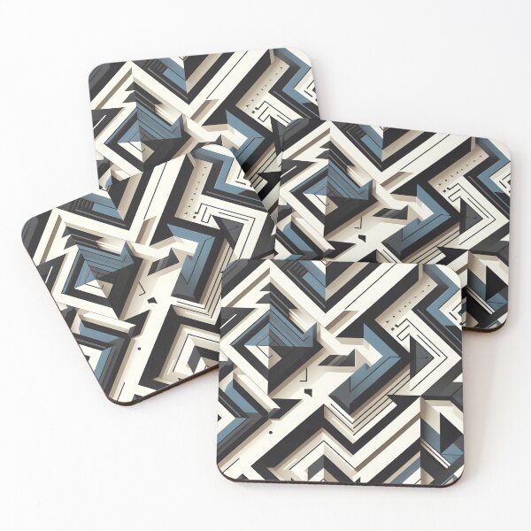 Item preview, Angular Vector Tech Labyrinth designed and sold by Chic_Clip_Craft.