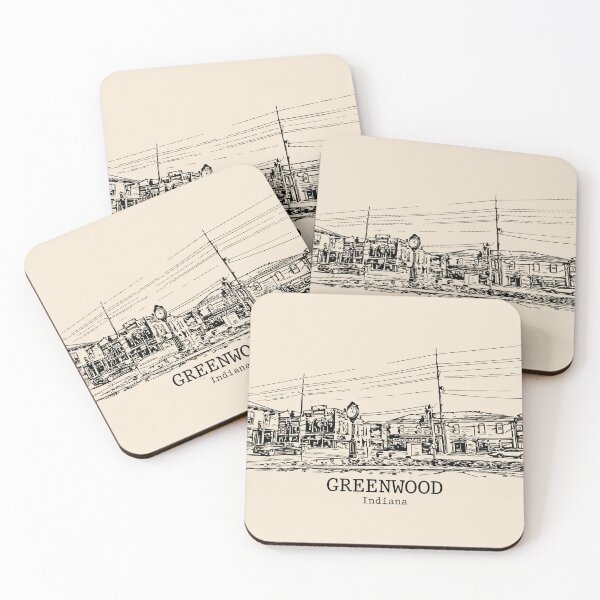 Item preview, Greenwood - Indiana designed and sold by Lakeric Cityscapes.