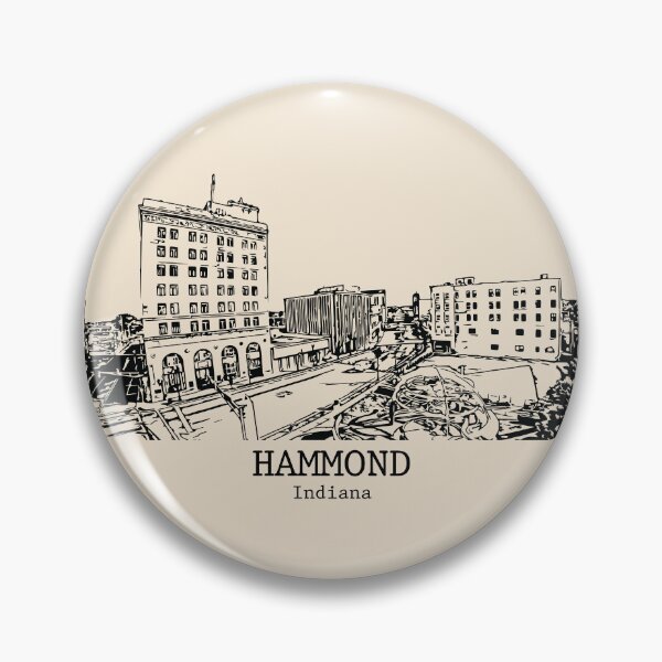 Item preview, Hammond - Indiana designed and sold by Lakeric Cityscapes.