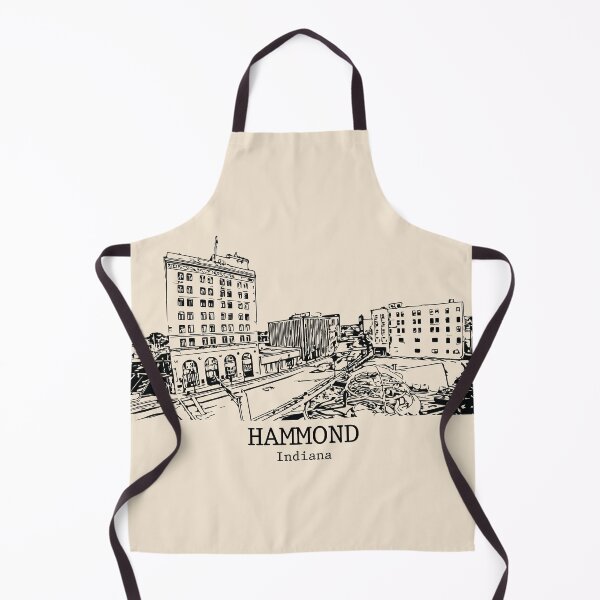 Item preview, Hammond - Indiana designed and sold by Lakeric Cityscapes.