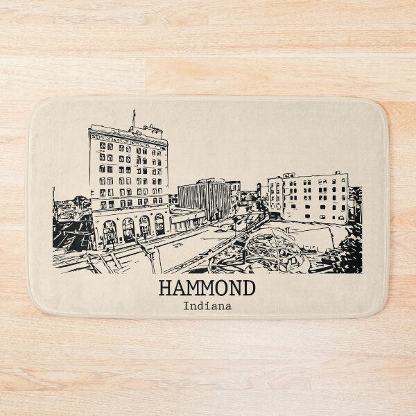 Item preview, Hammond - Indiana designed and sold by Lakeric Cityscapes.
