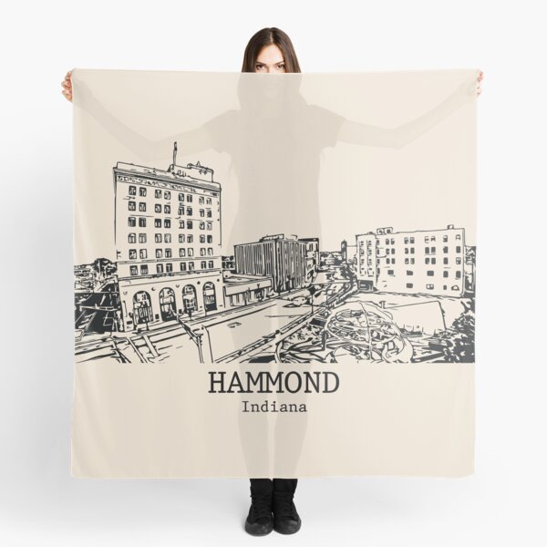 Item preview, Hammond - Indiana designed and sold by Lakeric Cityscapes.
