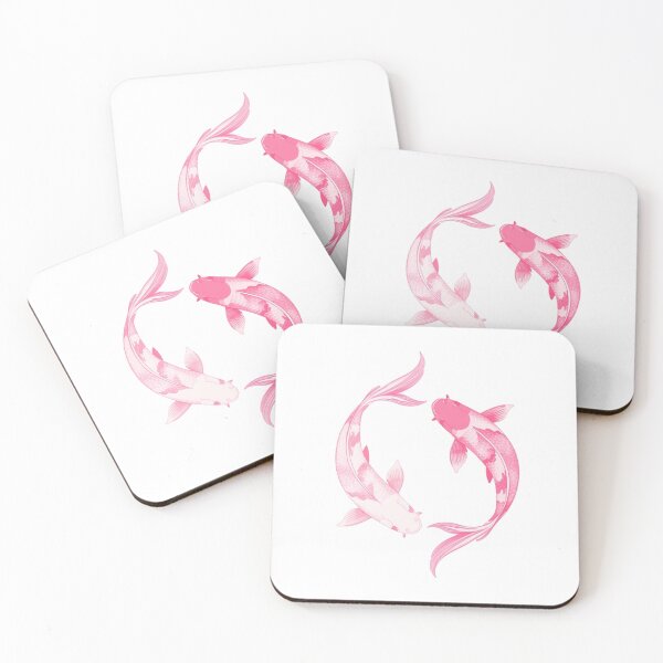 Item preview, Cute Pink koi fish  designed and sold by SOUFIANE1991.