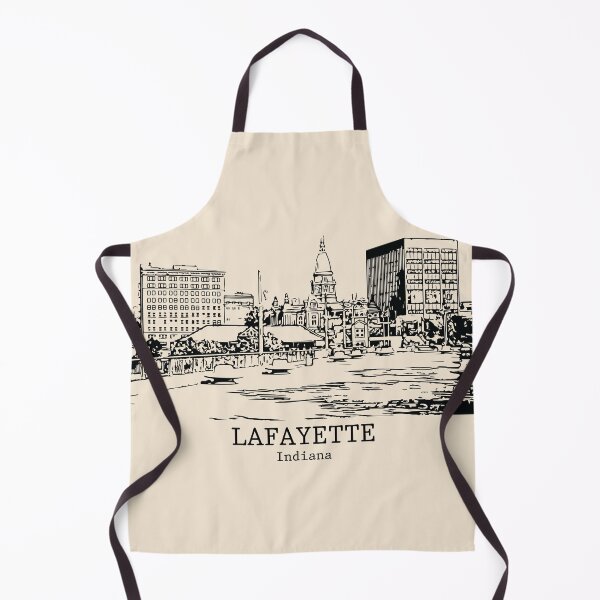 Item preview, Lafayette - Indiana designed and sold by Lakeric Cityscapes.
