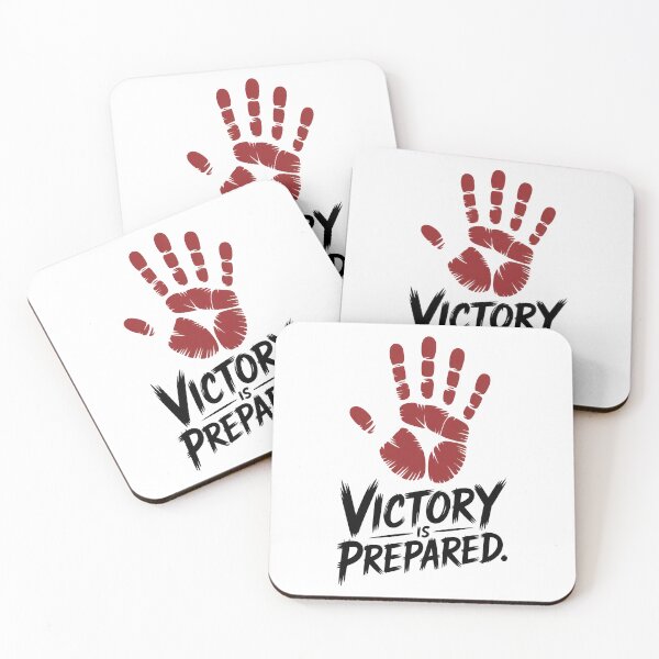 Item preview, Victory Is Prepared - Handprint Motivation designed and sold by Enea Kelo.