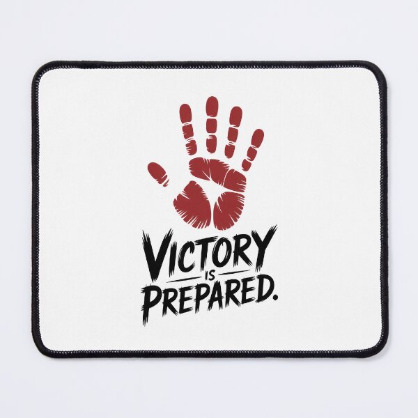 Item preview, Victory Is Prepared - Handprint Motivation designed and sold by Enea Kelo.