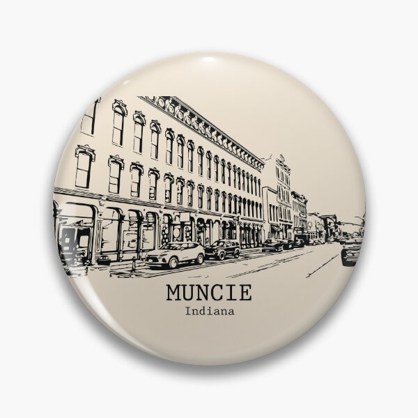 Item preview, Muncie - Indiana designed and sold by Lakeric Cityscapes.