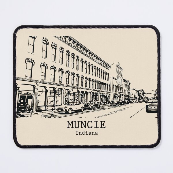 Item preview, Muncie - Indiana designed and sold by Lakeric Cityscapes.